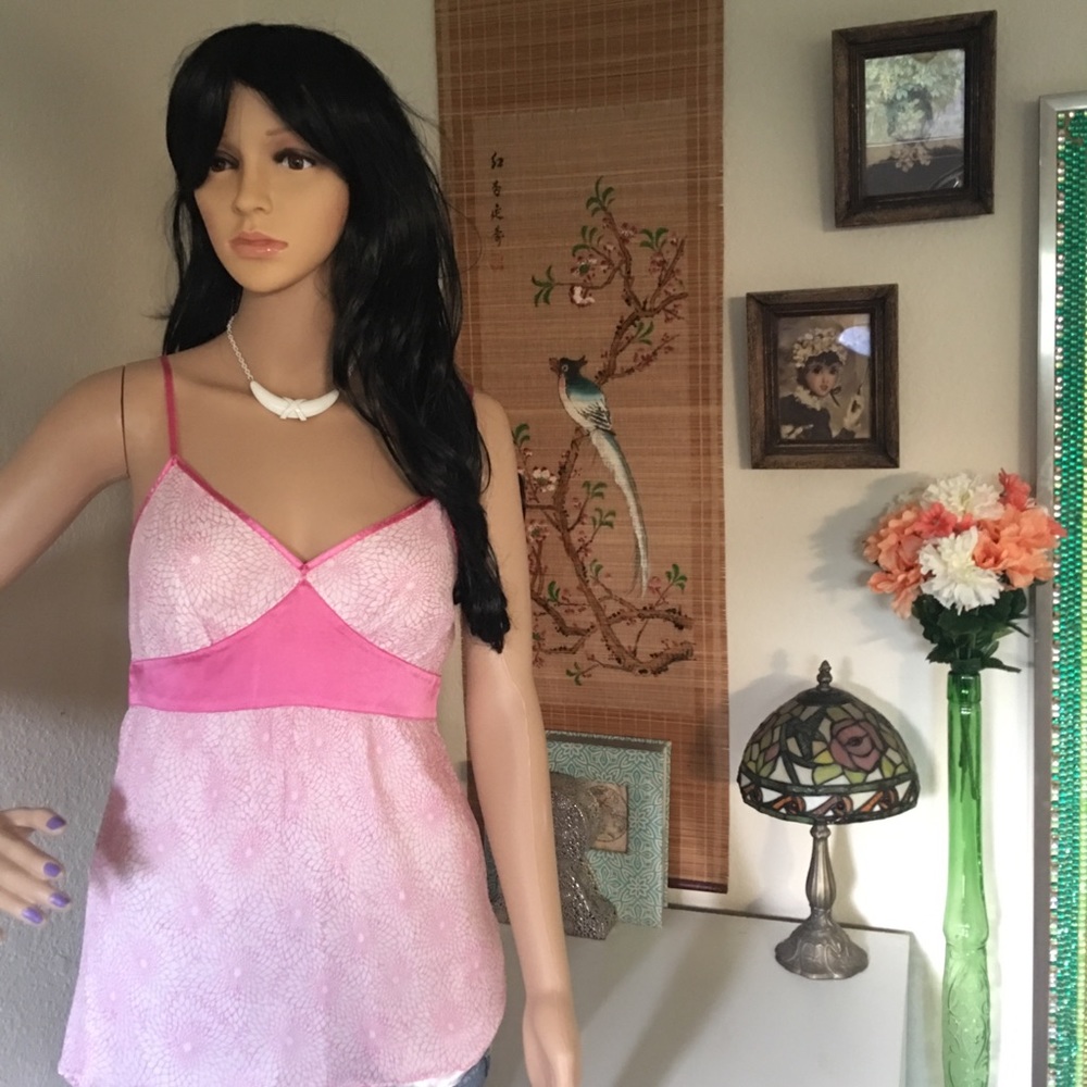 EXPRESS DESIGN STUDIO Girly Bubble Gum Pink Top